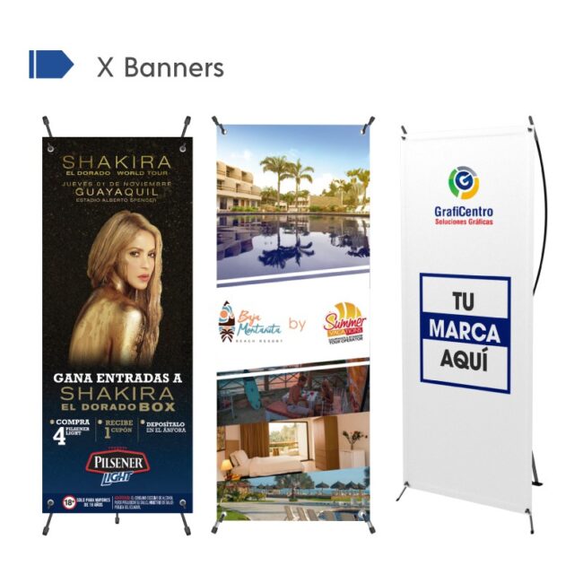 x Banner publicitario